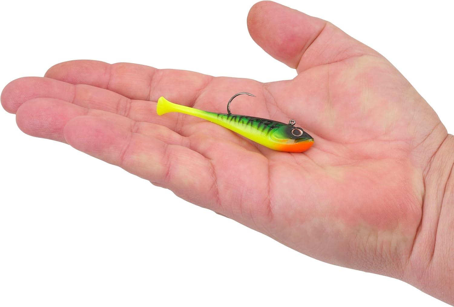 imageBerkley PowerBait Power Switch Fishing Bait Firetiger 3in Irresistible Scent and Flavor Ideal for Bass Walleye Panfish Trout and More