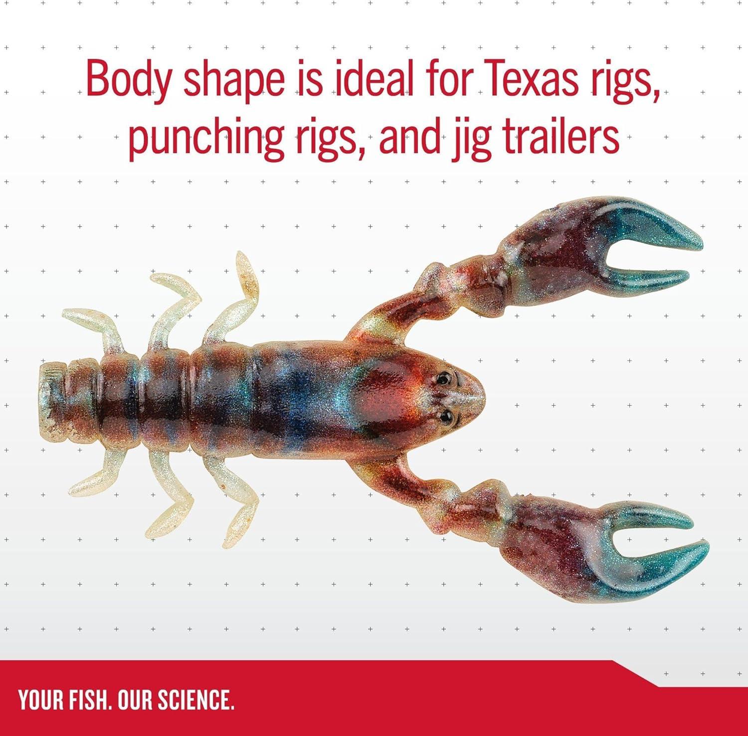imageBerkley The Champ CrawHD Brown Craw