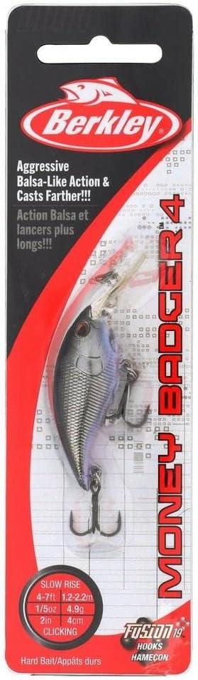imageBerkley Money Badger Fishing Hard BaitBlack Silver