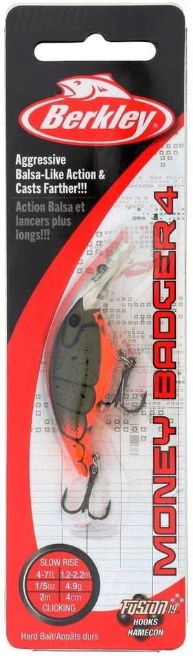 imageBerkley Money Badger Fishing Hard BaitFiretail Green Craw