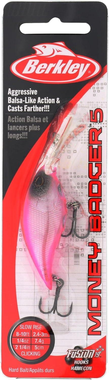 imageBerkley Money Badger Fishing Hard BaitPink Pearl