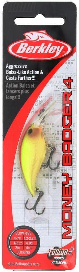 imageBerkley Money Badger Fishing Hard BaitVanilla Chartreuse