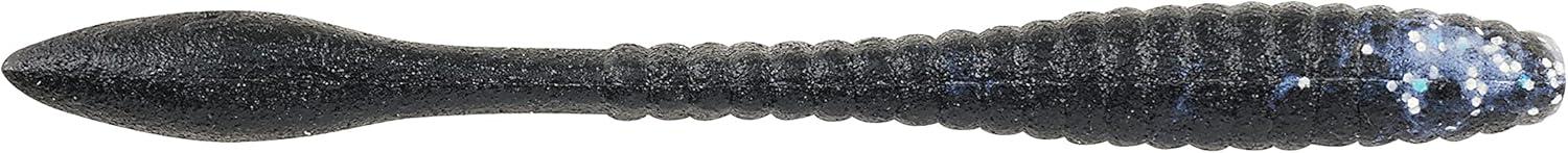 imageBerkley Berkley PowerBait MaxScent Flat WormBlack Shiner
