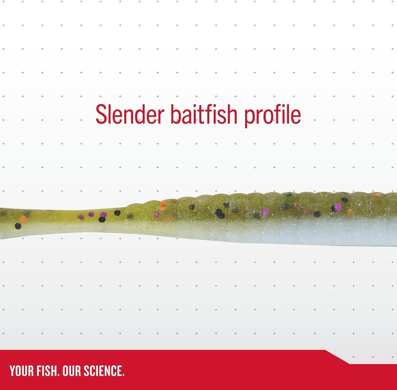 imageBerkley Berkley PowerBait MaxScent Flat WormBrown Back