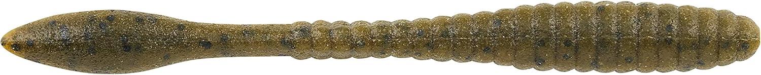 imageBerkley Berkley PowerBait MaxScent Flat WormGreen Pumpkin