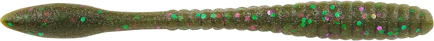 imageBerkley Berkley PowerBait MaxScent Flat WormGreen Pumpkin Party