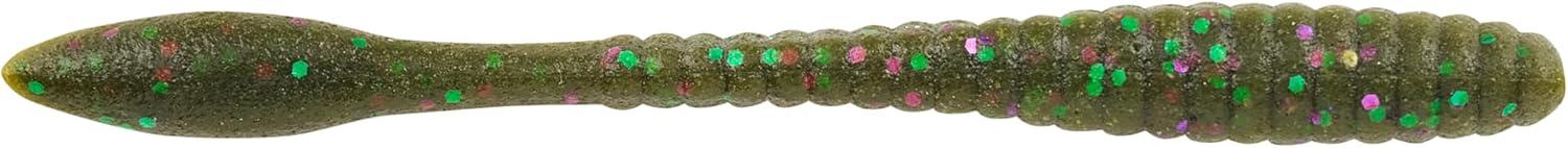 imageBerkley Berkley PowerBait MaxScent Flat WormGreen Pumpkin Party