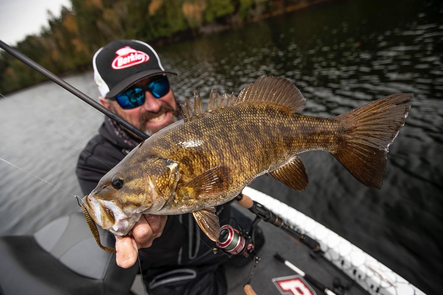 imageBerkley Berkley PowerBait MaxScent Flat WormMango Magic