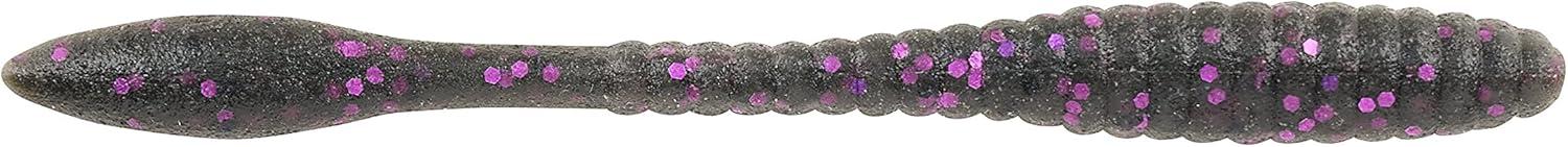 imageBerkley Berkley PowerBait MaxScent Flat WormSmoke Black Purple