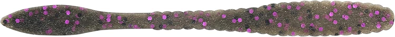 imageBerkley Berkley PowerBait MaxScent Flat WormSmoke Black Purple