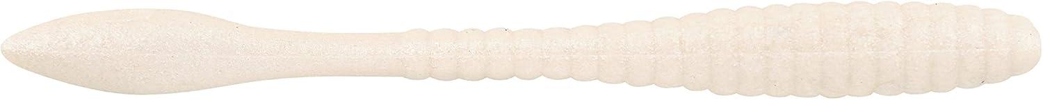 imageBerkley Berkley PowerBait MaxScent Flat WormWhite Pearl