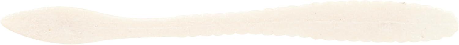 imageBerkley Berkley PowerBait MaxScent Flat WormWhite Pearl