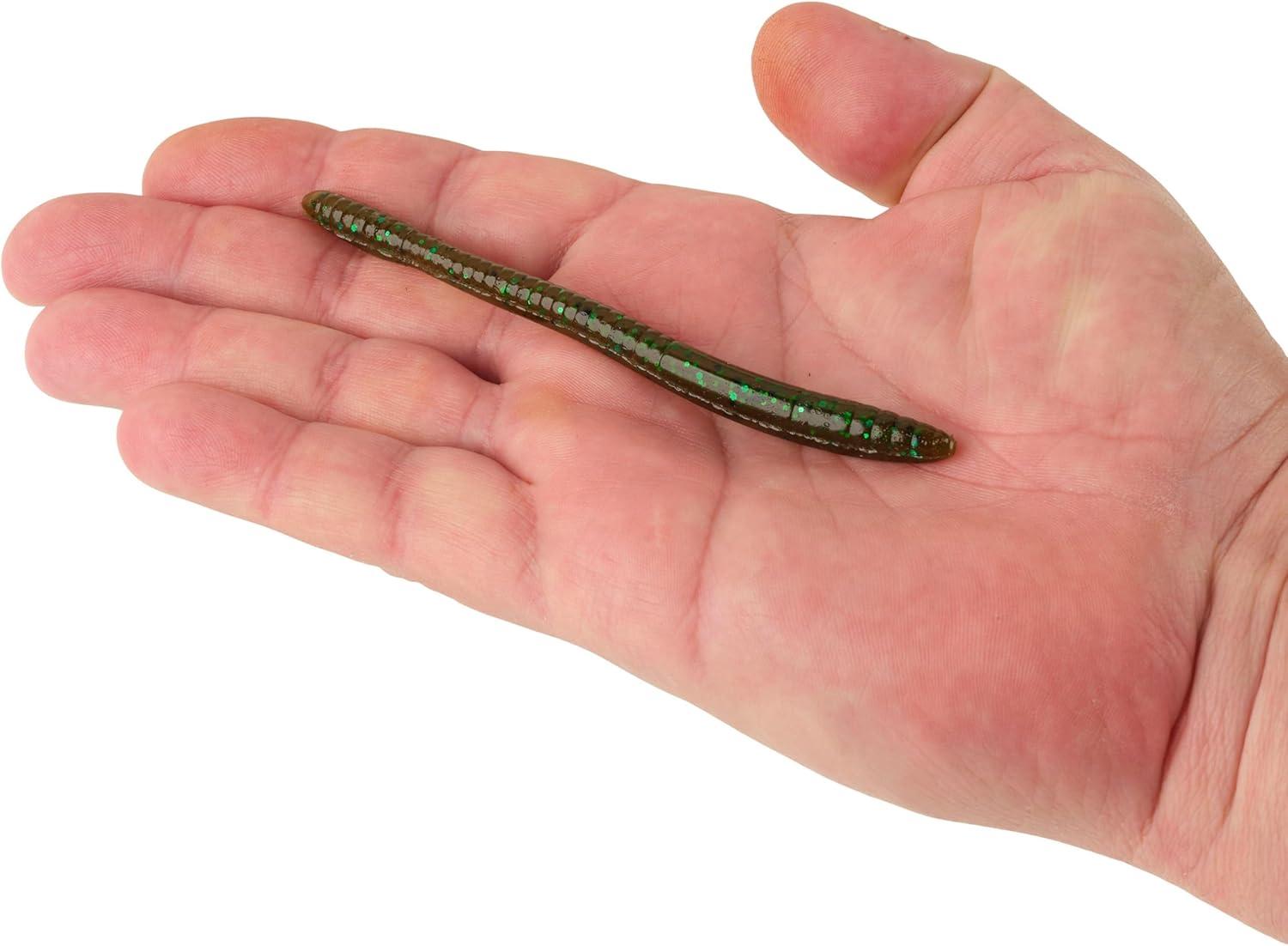 imageBerkley PowerBait Bottom Hopper Fishing Soft BaitGreen Pumpkin Green