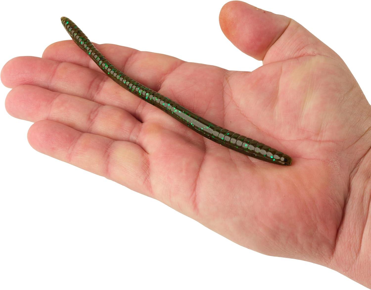 imageBerkley PowerBait Bottom Hopper Fishing Soft BaitGreen Pumpkin Green