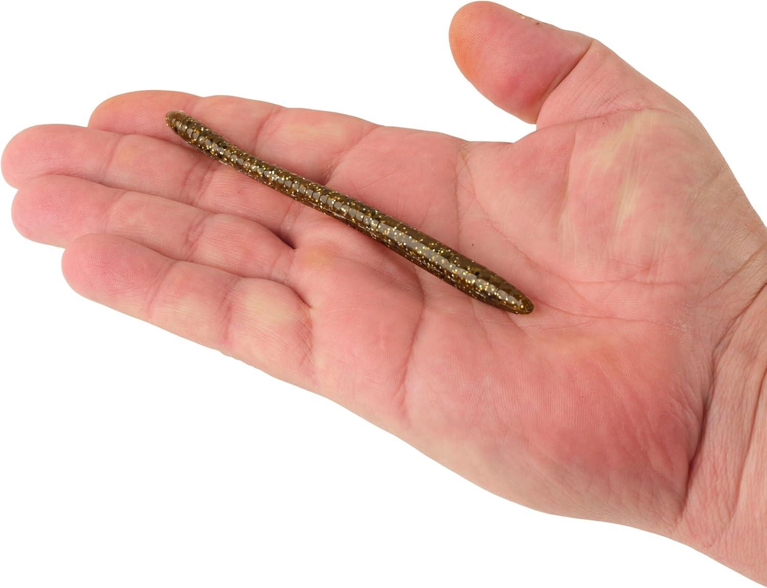 imageBerkley PowerBait Bottom Hopper Fishing Soft BaitGreen Pumpkin Magic