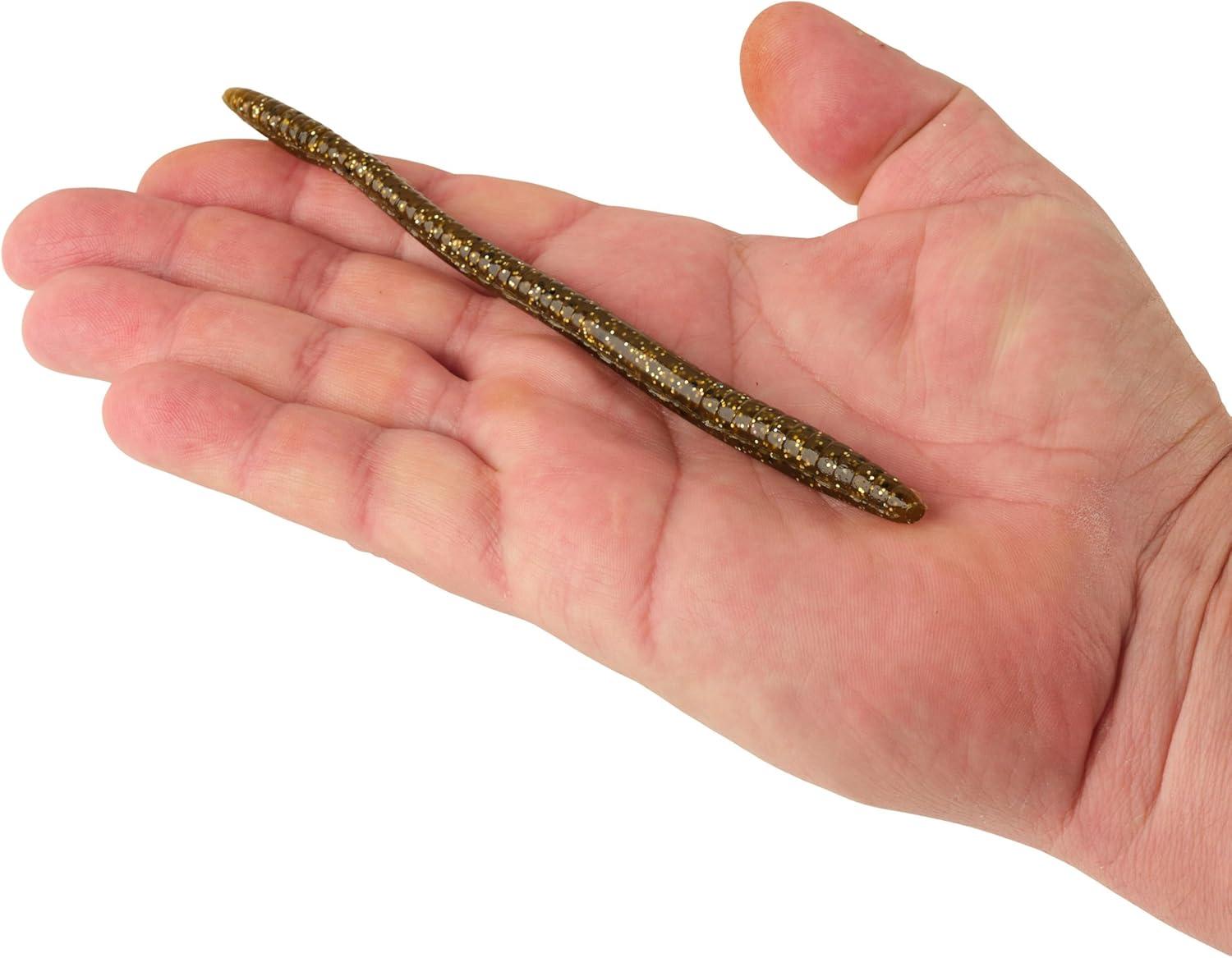 imageBerkley PowerBait Bottom Hopper Fishing Soft BaitGreen Pumpkin Magic