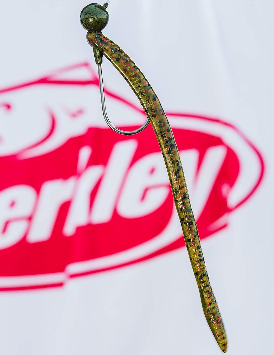 imageBerkley PowerBait Bottom Hopper Fishing Soft BaitGreen PumpkinWatermelon