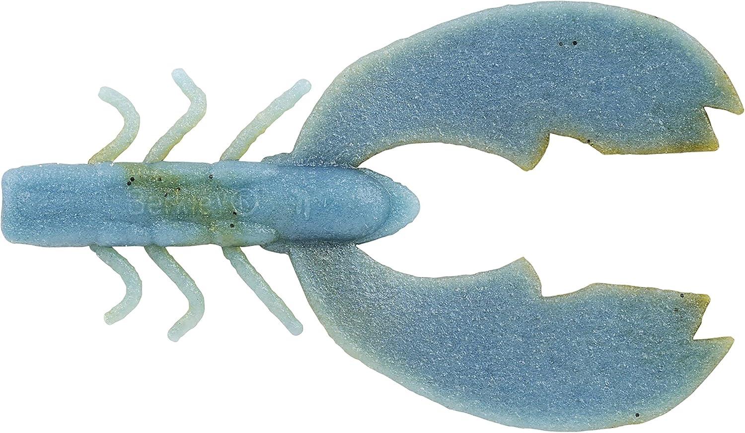 imageBerkley PowerBait MaxScent Chigger Craw Fishing Soft BaitBlue Craw