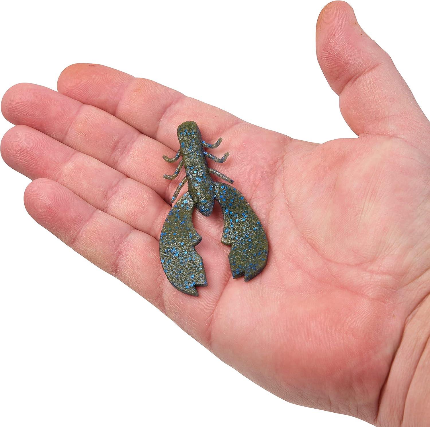 imageBerkley PowerBait MaxScent Chigger Craw Fishing Soft BaitBlue Craw