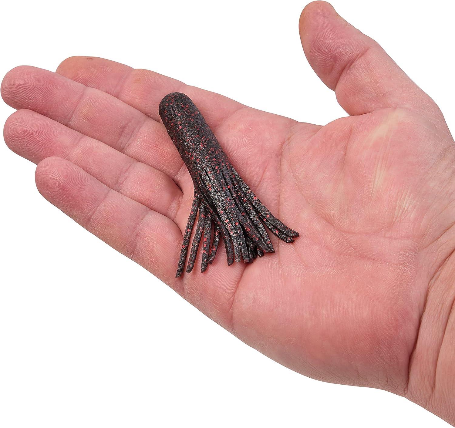 imageBerkley PowerBait MaxScent Tube Fishing Soft BaitBlack Red Fleck