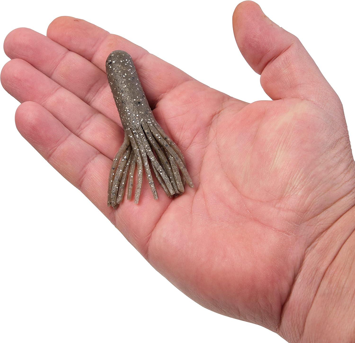 imageBerkley PowerBait MaxScent Tube Fishing Soft BaitSmoke Silver