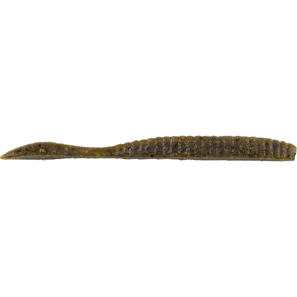 imageBerkley Berkley PowerBait MaxScent Flat WormGreen Pumpkin