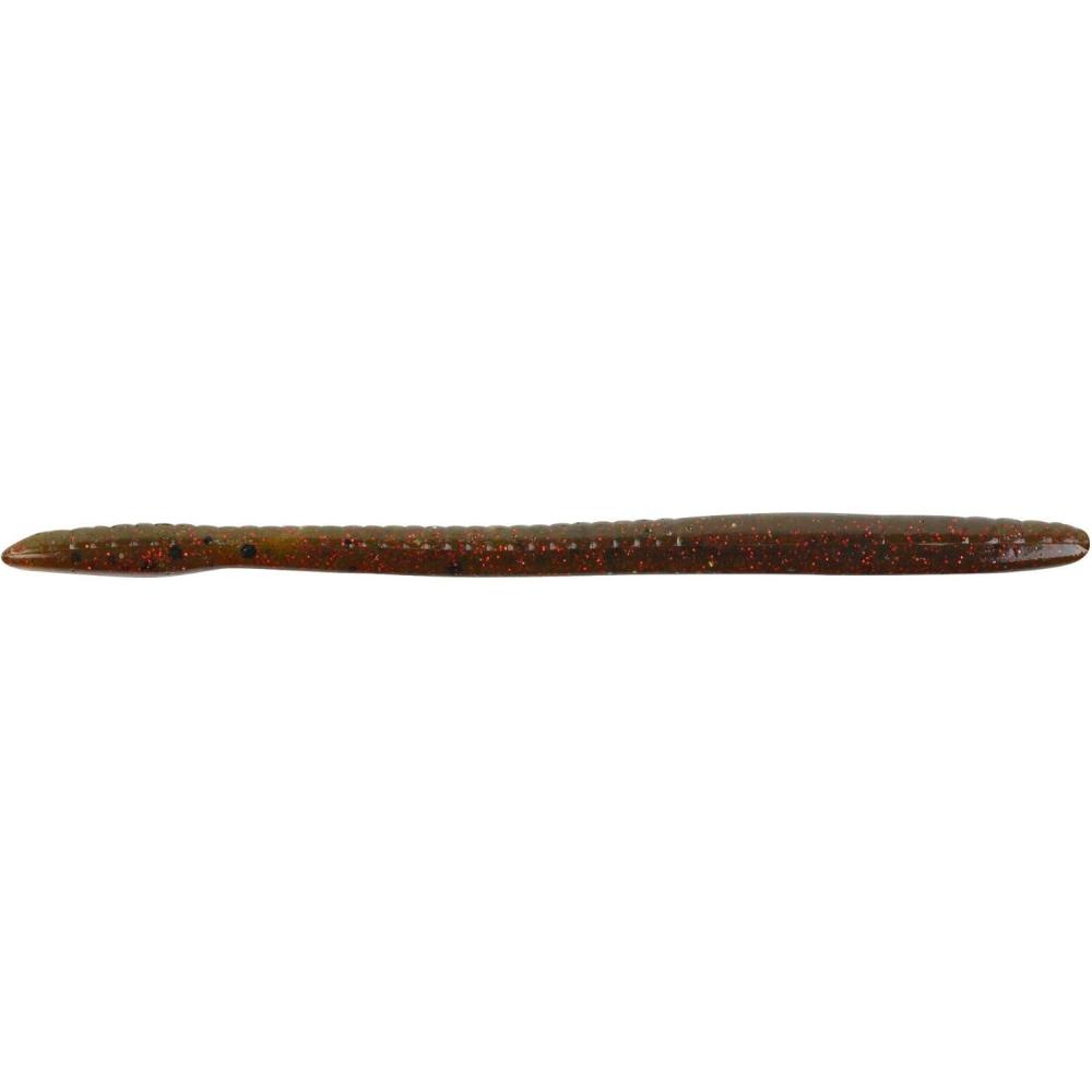imageBerkley PowerBait Bottom Hopper Fishing Soft BaitGreen Pumpkin Red