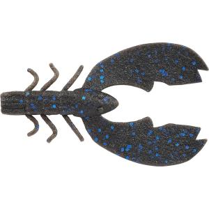 Berkley PowerBait MaxScent Chigger Craw Fishing Soft Bait(Black Blue Fleck)