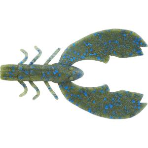 Berkley PowerBait MaxScent Chigger Craw Fishing Soft Bait(Blue Craw)