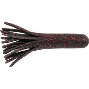 Berkley PowerBait MaxScent Tube Fishing Soft Bait(Black Red Fleck)