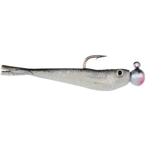 Berkley PowerBait Power Minnow Fishing Bait, Black Shad, 2in | 5cm, Irresistible Scent & Flavor, Realistic Action, Split Tail Design, Ideal for Bass, Walleye, Trout, Panfish Species and More