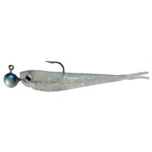 Berkley PowerBait Power Minnow Fishing Bait, Smelt, 3in | 8cm, Irresistible Scent & Flavor, Realistic Action, Split Tail Design, Ideal for Bass, Walleye, Trout, Panfish Species and More