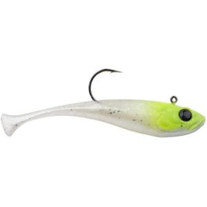 Berkley PowerBait Power Switch Fishing Bait, Lemon Head Glow, 3in, Irresistible Scent and Flavor, Ideal for Bass, Walleye, Panfish, Trout and More