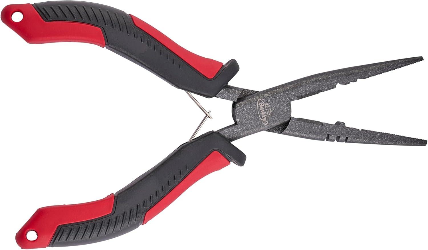 imageBerkley Anglers Essential Plier Kit Includes 11 Berkley XCD Pliers 6 XCD StraightNose Pliers XCD Superline Cutter and Microfiber Towel