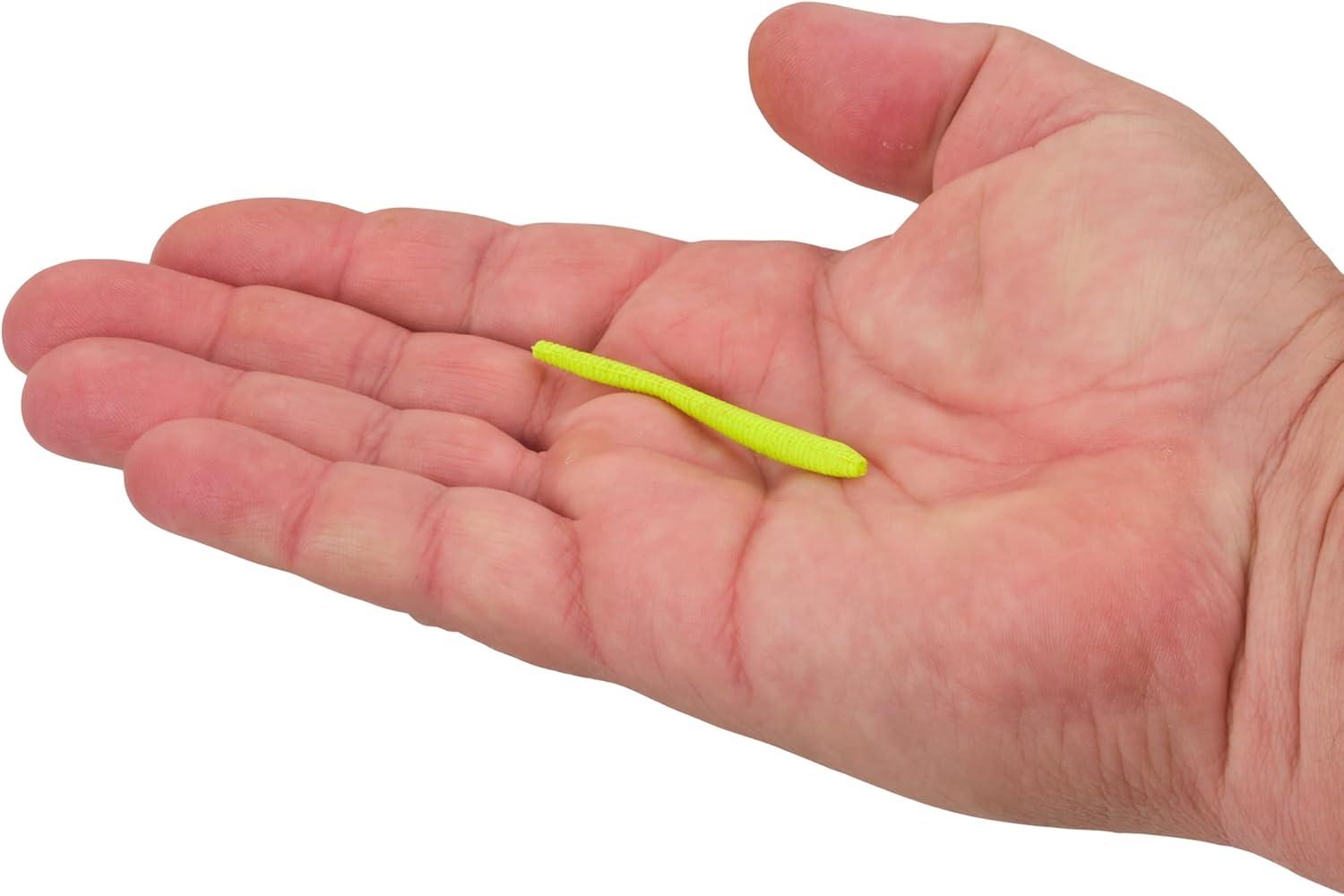 imageBerkley Gulp Trout Worm Fishing Soft BaitChartreuse